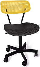 Кресло компьютерное Sheffilton SHT-ST85/S121М желтый/черный
